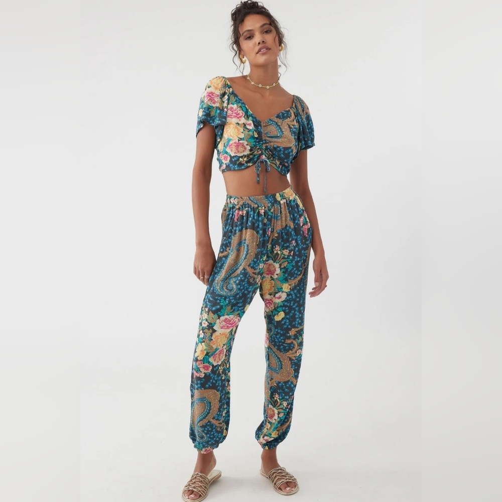 O'Neill ELSIE PAISLEY PANTS NWT size small